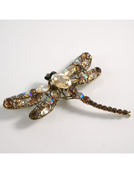 BROSZKA BROSZA DUŻA WAŻKA Z KAMIENIAMI  LOLITA AKCESORIA