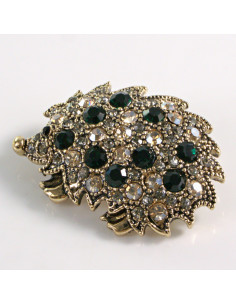 BROSZKA BROSZA JEŻ JEŻYK Z  KAMIENIAMI  LOLITA AKCESORIA 2