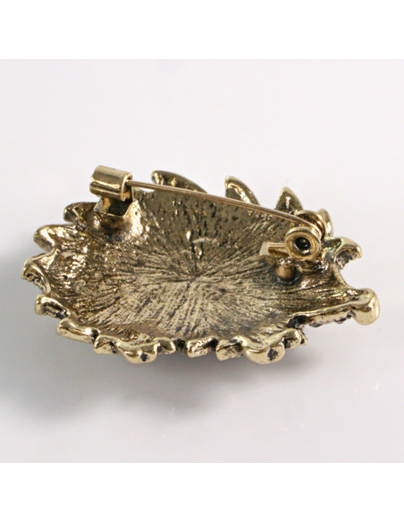 BROSZKA BROSZA JEŻ JEŻYK Z  KAMIENIAMI  LOLITA AKCESORIA