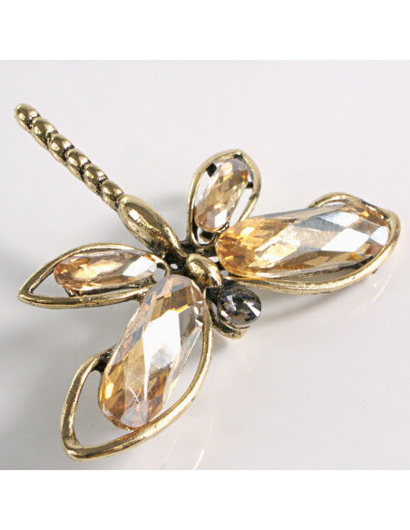 BROSZKA BROSZA OWAD  ZŁOTA  WAŻKA  LOLITA AKCESORIA