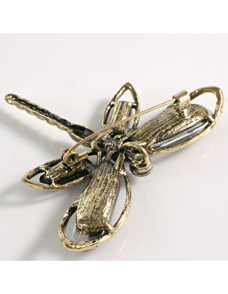 BROSZKA BROSZA OWAD  ZŁOTA  WAŻKA  LOLITA AKCESORIA