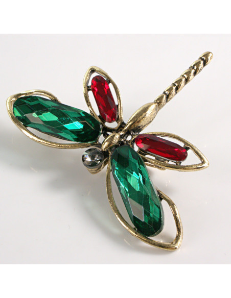 BROSZKA BROSZA OWAD  KOLOROWA WAŻKA  LOLITA AKCESORIA