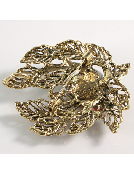 BROSZKA BROSZA ELEGANCKI KWIAT OZDOBA WIĄZAKA LOLITA AKCESORIA