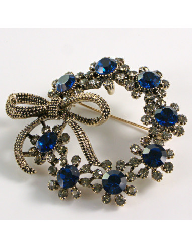 BROSZKA BROSZA ELEGANCKI WIENIEC WIANEK LOLITA...