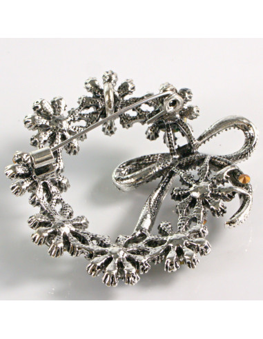 BROSZKA BROSZA ELEGANCKI WIENIEC WIANEK LOLITA...