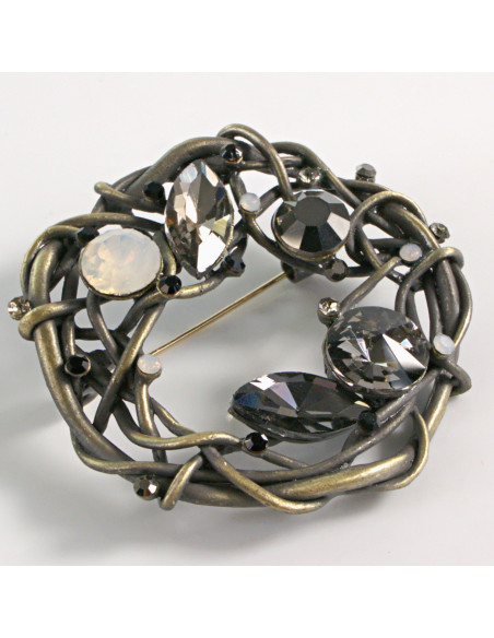 BROSZKA BROSZA GALERYJNA ELEGANCKI WIENIEC WIANEK LOLITA AKCESORIA