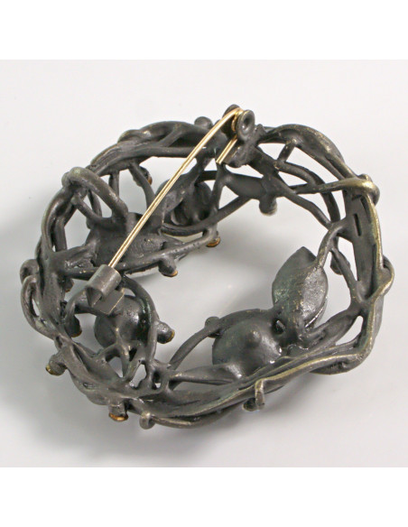 BROSZKA BROSZA GALERYJNA ELEGANCKI WIENIEC WIANEK LOLITA AKCESORIA