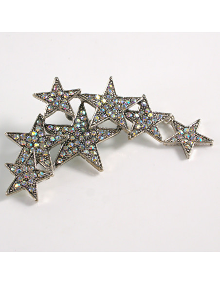 BROSZKA BROSZA GWIAZDY GWIAZDKI  CYRKONIE CRYSTAL AB LOLITA AKCESORIA