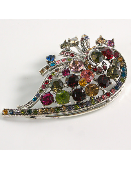 BROSZKA BROSZA RÓG OBFITOŚCI KOLORY VINTAGE  LOLITA AKCESORIA