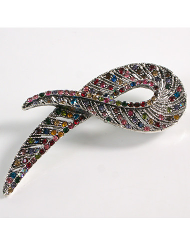 BROSZKA BROSZA  ZAWIJAS RÓG OBFITOŚCI  VINTAGE...