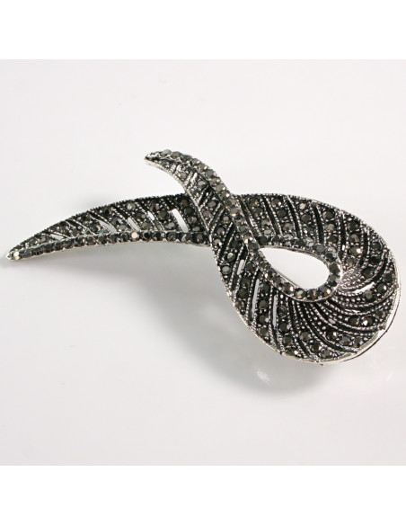 BROSZKA BROSZA  ZAWIJAS RÓG OBFITOŚCI  VINTAGE  LOLITA AKCESORIA