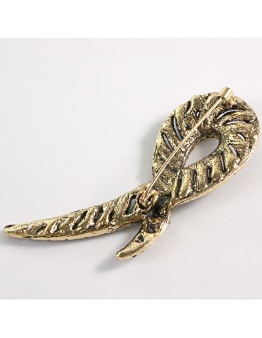 BROSZKA BROSZA  ZAWIJAS RÓG OBFITOŚCI STARE...