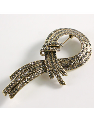 BROSZKA BROSZA  ZAWIJAS RÓG OBFITOŚCI  VINTAGE...