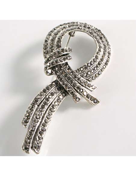 BROSZKA BROSZA  ZAWIJAS RÓG OBFITOŚCI  VINTAGE  LOLITA AKCESORIA