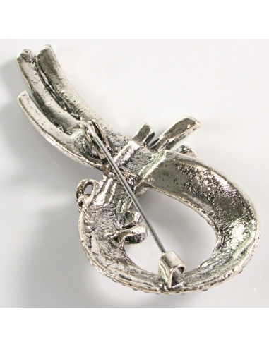 BROSZKA BROSZA  ZAWIJAS RÓG OBFITOŚCI  VINTAGE...