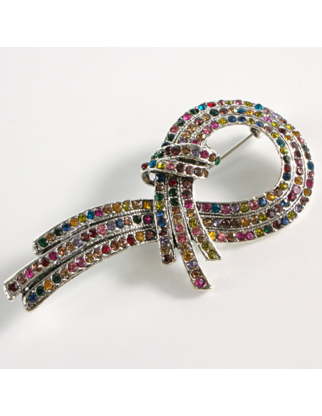 BROSZKA BROSZA  ZAWIJAS RÓG OBFITOŚCI  VINTAGE  LOLITA AKCESORIA