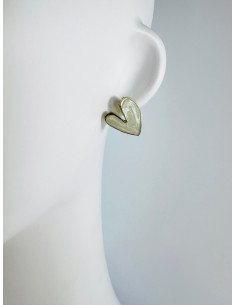 Kolczyki SERCE SERDUSZKO BOHO Lolita Accessories srebrny... 2