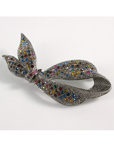 BROSZKA BROSZA  ZAWIJAS KOKARDKA KRAWATKA...