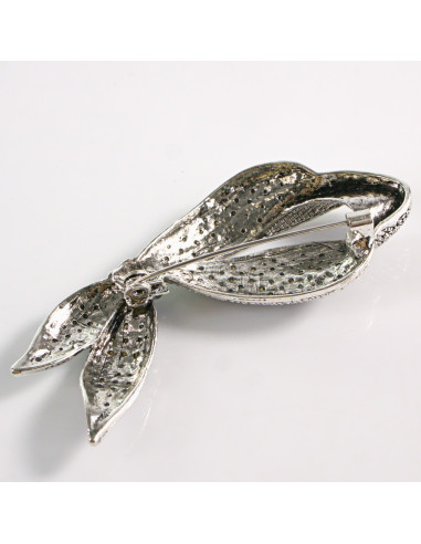 BROSZKA BROSZA  ZAWIJAS KOKARDKA KRAWATKA...