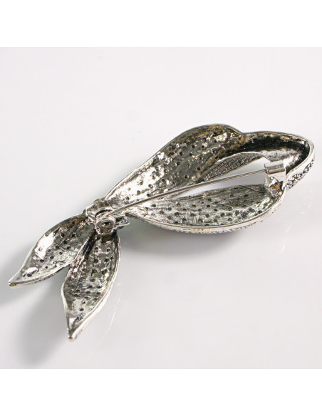 BROSZKA BROSZA  ZAWIJAS KOKARDKA KRAWATKA  VINTAGE  LOLITA AKCESORIA