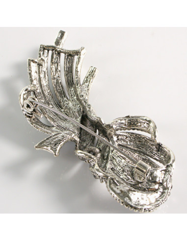 BROSZKA BROSZA  ZAWIJAS KOKARDKA KRAWATKA...