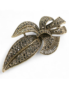 Klasyczna Broszka Brosza stare złoto Lolita Accessories 2