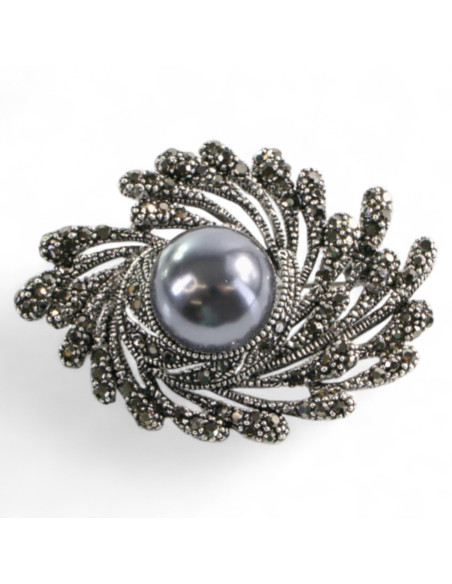 Broszka Brosza Galeryjna Gniazdo z Perłą Lolita Accessories