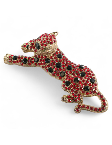 Broszka Brosza Pantera z kamieniami Lolita Accessories