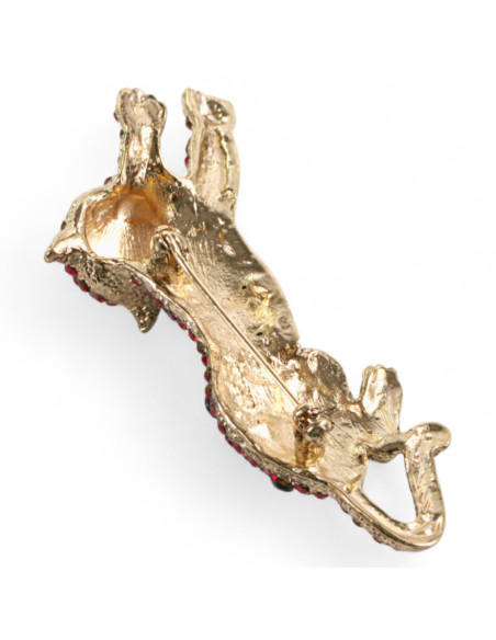 Broszka Brosza Pantera z kamieniami Lolita Accessories