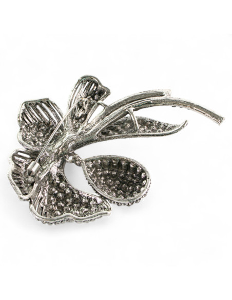 Klasyczna Broszka Brosza stare srebro Lolita Accessories