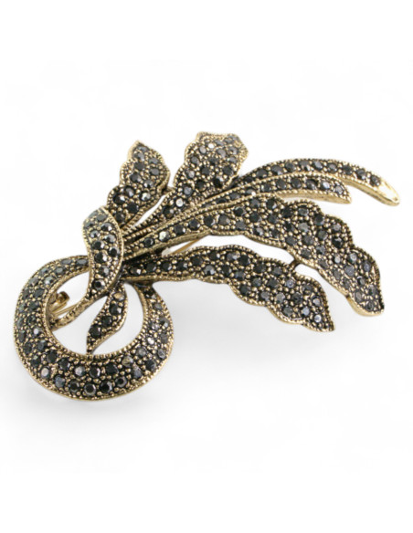 Broszka Brosza "BUKIET" Kamienie Lolita Accessories Przypinka Ozdobna