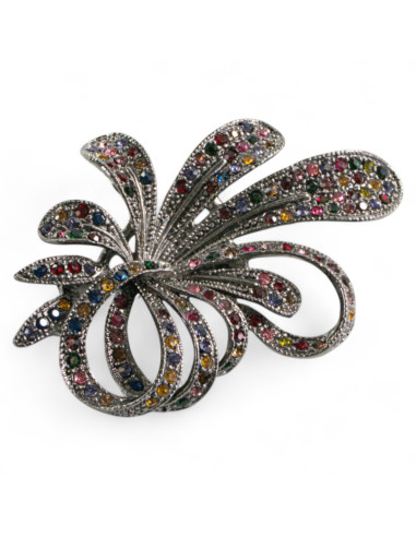 Broszka Brosza "WIĄZANKA " Kamienie Lolita...