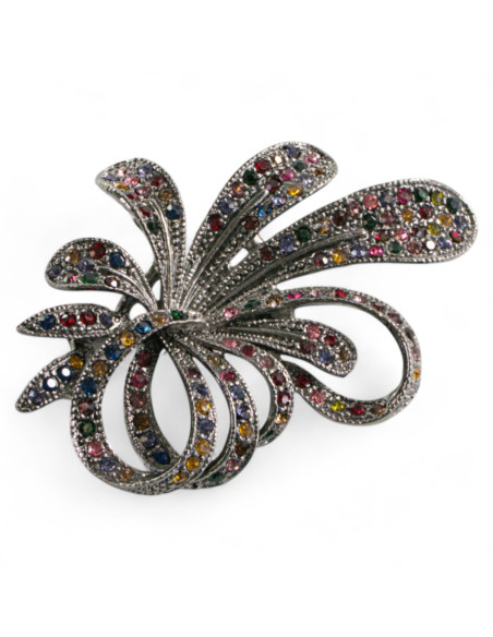 Broszka Brosza "WIĄZANKA " Kamienie Lolita Accessories Przypinka Ozdobna