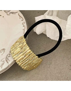 Gumka do włosów HAIR CUFF Z METALOWA PÓŁOBRĘCZ Lolita...