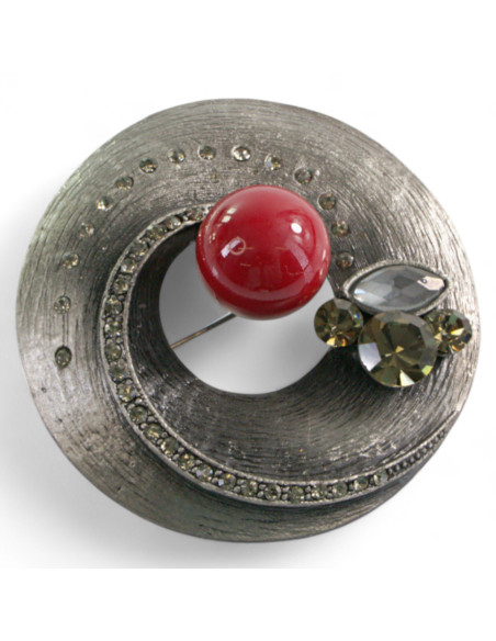 Broszka Brosza "WIENIEC" z PERŁĄ Lolita Accessories Przypinka Ozdobna