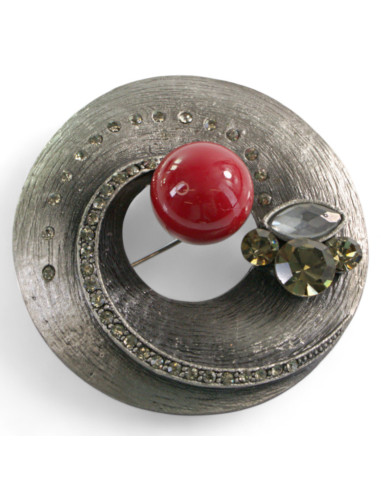 Broszka Brosza "WIENIEC" z PERŁĄ Lolita...