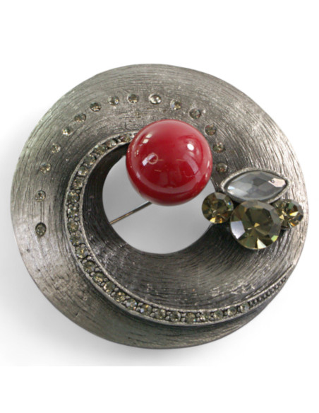 Broszka Brosza "WIENIEC" z PERŁĄ Lolita Accessories Przypinka Ozdobna