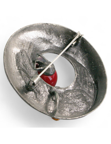 Broszka Brosza "WIENIEC" z PERŁĄ Lolita...