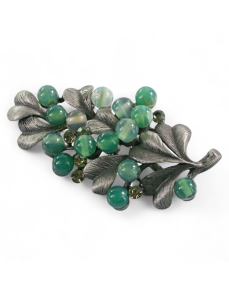 Broszka Brosza Zielone Jagody Lolita Accessories Przypinka Ozdobna
