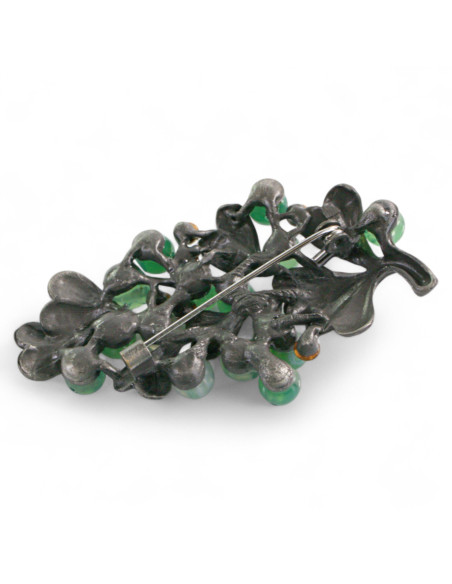 Broszka Brosza Zielone Jagody Lolita Accessories Przypinka Ozdobna