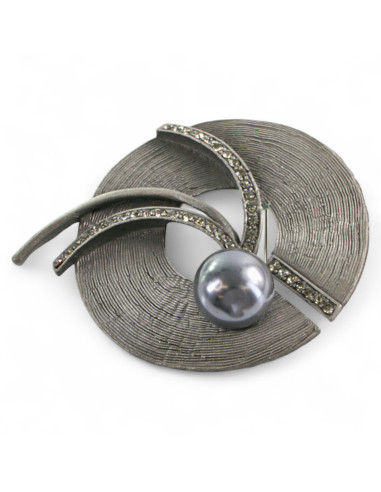 Broszka Brosza Galeryjna z PERŁĄ Lolita...