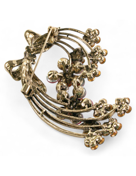 Broszka Brosza KWIATKI WIĄZANKA Lolita Accessories Przypinka Ozdobna