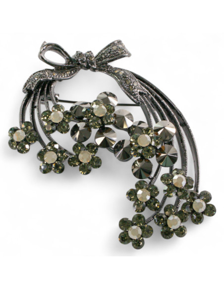 Broszka Brosza KWIATKI WIĄZANKA Lolita Accessories Przypinka Ozdobna