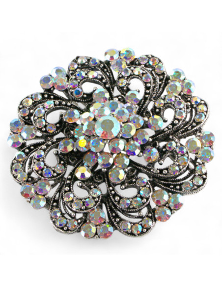 Broszka Brosza ROZETA VINTAGE Lolita Accessories Przypinka Ozdobna