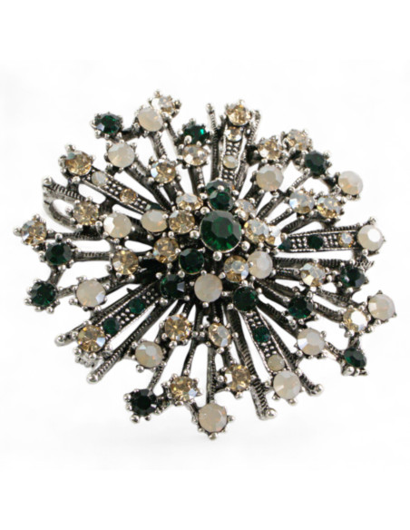 Broszka Brosza ROZETA VINTAGE Lolita Accessories Przypinka Ozdobna