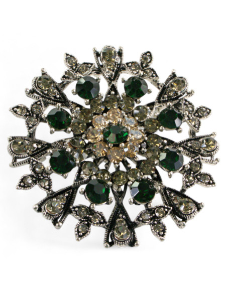 Broszka Brosza ROZETA VINTAGE Lolita Accessories Przypinka Ozdobna