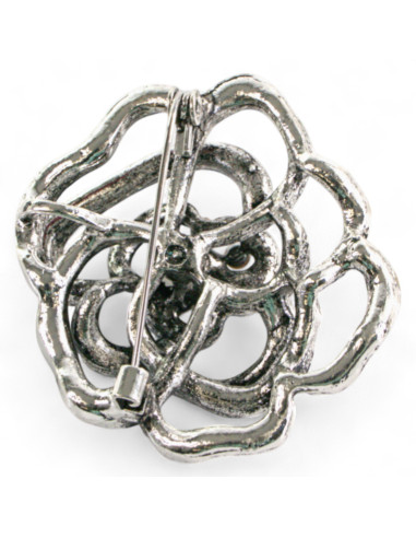 Broszka Brosza RÓŻA VINTAGE Lolita Accessories...