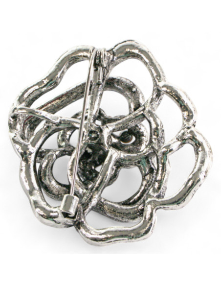 Broszka Brosza RÓŻA VINTAGE Lolita Accessories Przypinka Ozdobna