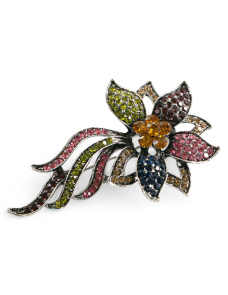 Broszka Brosza "WIĄZANKA " Kamienie Lolita Accessories Przypinka Ozdobna