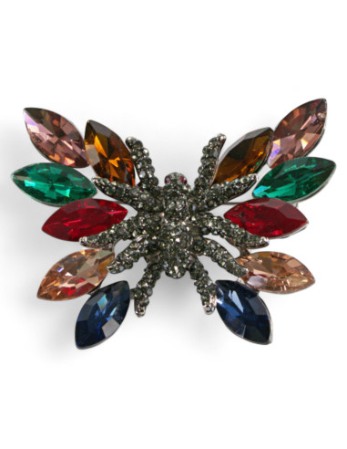 Broszka BROSZA MOTYL z KAMIENIAMI ozdobna Lolita Accessories